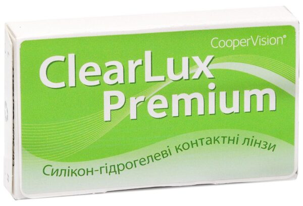 КОНТАКТНІ ЛІНЗИ CLEARLUX PREMIUM